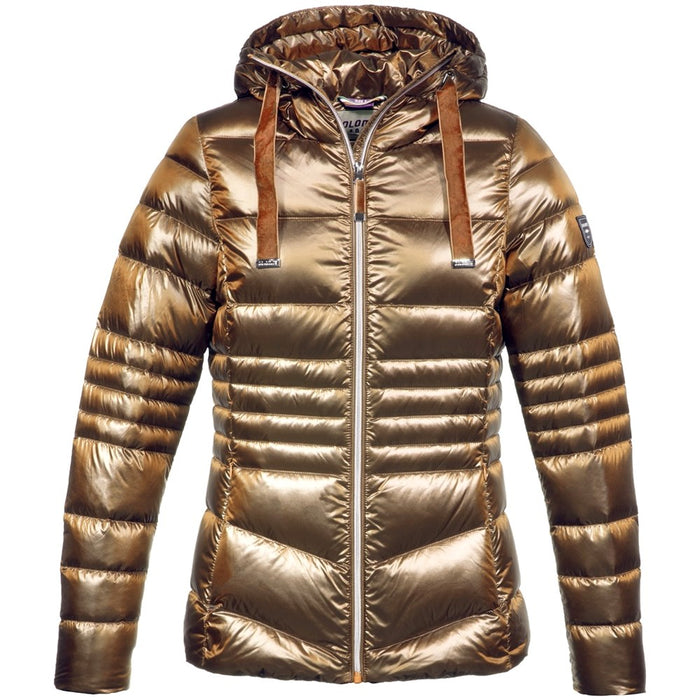 Jacket Hood Womens Corvara Satin