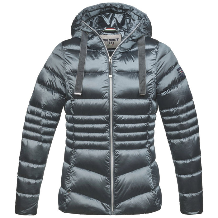 Jacket Hood Womens Corvara Satin