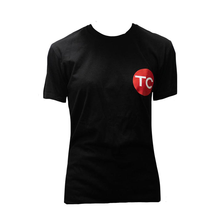 TC T-shirt M's Circle Logo Black